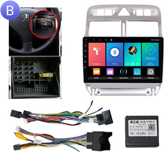 Car Radio Android Gps Navigation Player For Peugeot 307 307CC 307SW 2002-2013 Multimedia Stereo WiFi Video 2din 2 DIN Carplay 2+32GB