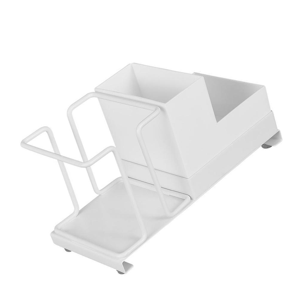 Disposable Cup Holder Prevent Slip Disposable Coffee Cup Dispenser with Tea Bag Box for Home Bar Counter