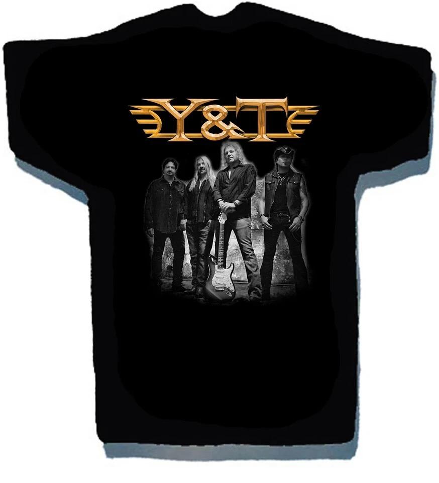 In Concert Live Y&T Band Shirt Classic Black Unisex S-2345XL 3XL