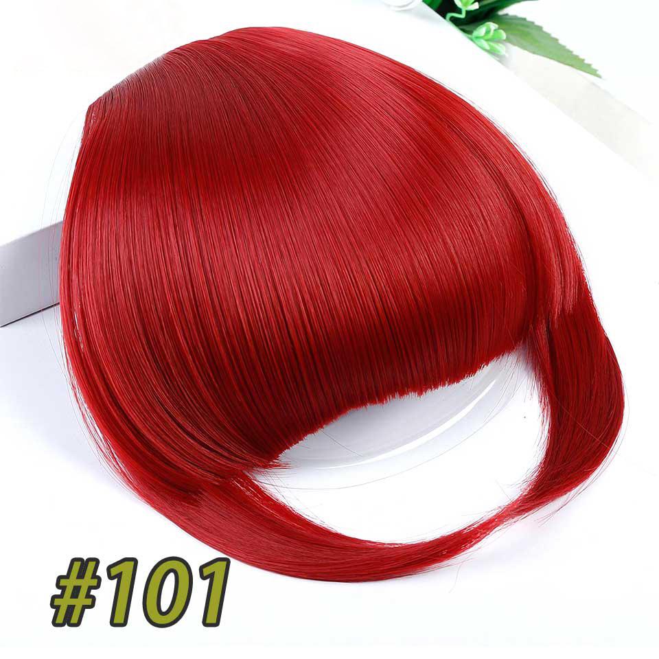 

Новые красивые девушки для наращивания волос, челка, прямой кусок парика, на клипсе, спереди, челка, парики, синтетические невидимые челки, черный, коричневый