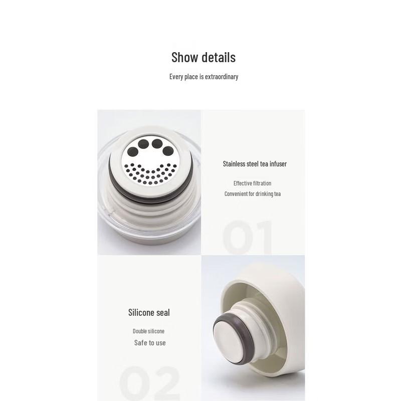 LOCK&LOCK Dynamic Lightweight Portable Thermos Cup