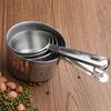 4Pcs Stainless Spoon Seasoning Steel Measuring Cup Cooking Scoop Kitchen Tools