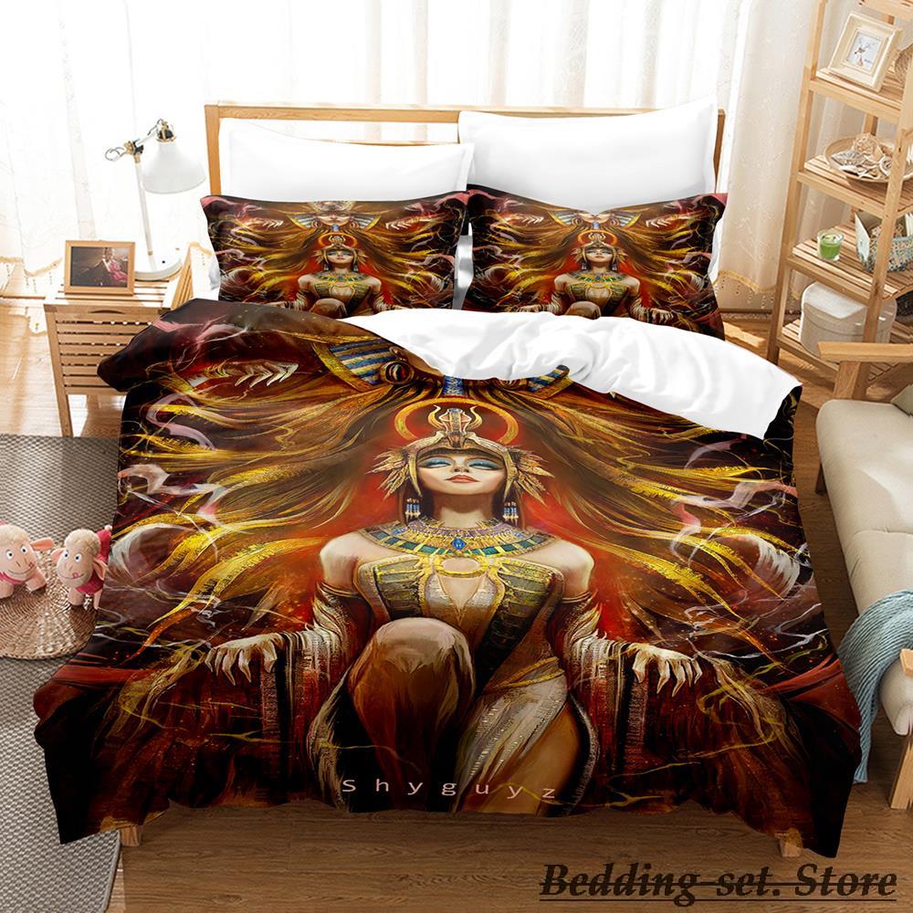 

2023 Комплект постельного белья Египетский хлопок Односпальный Полуторный Двуспальный Кинг-сайз Комплект для кровати Взрослый Детский Спальня Аниме Комплекты пододеяльников Парур Де Лит Кровать EU single(135x200cm)