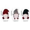 3/6pcs Christmas Decorations Tableware Holder Bag Gnome Tableware Fork Knife