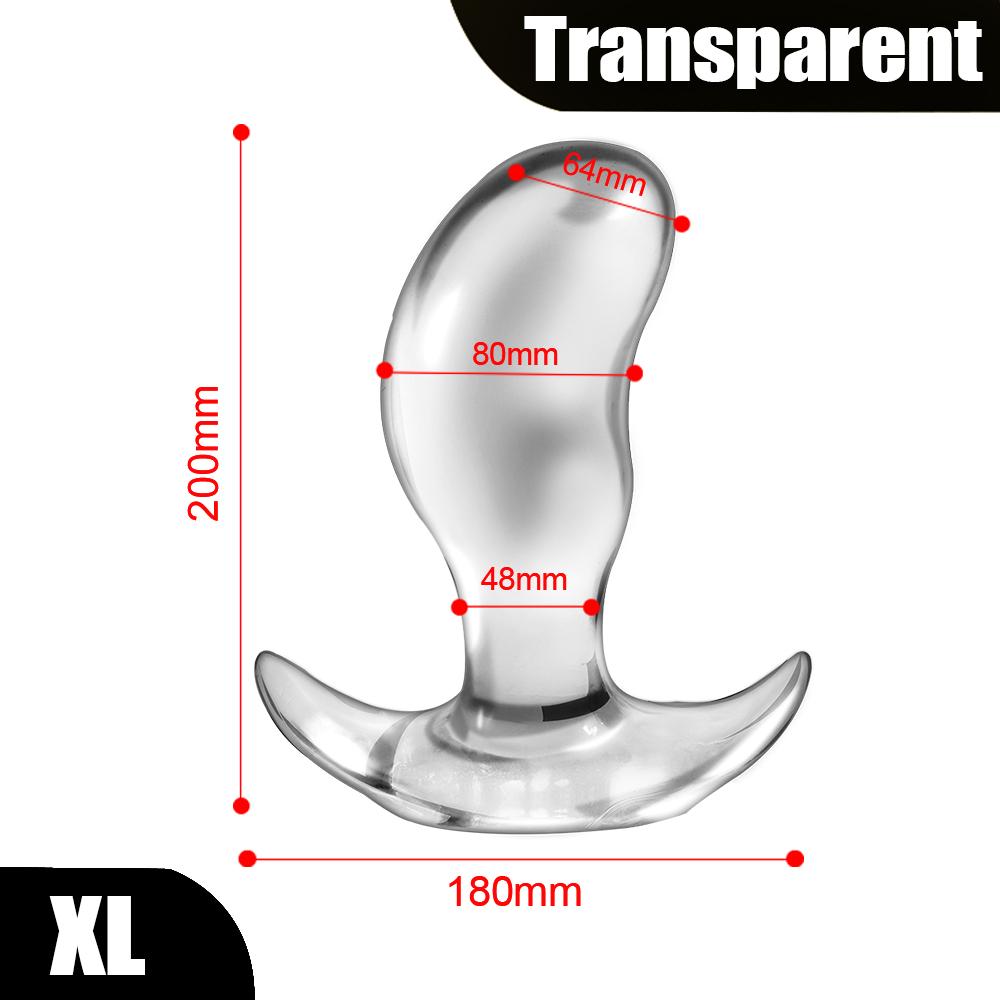 40-80mm Thick Butt Plug Anal Toys For Women Vaginal Dilator Men Anus Expander Big Animal Dildos Female Masturbator Sex Games Kit