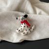 Mushroom Umbrella Nepal Felt Keyring Mouse King Fairy Tale Style Keychain  Car Key Pendant