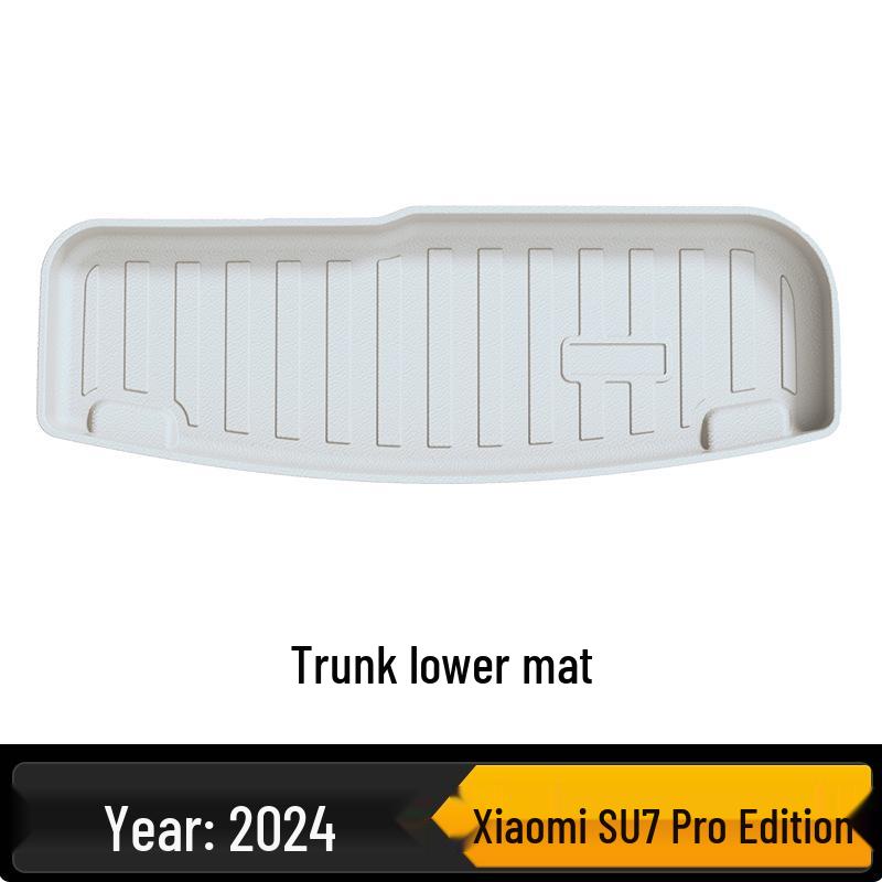 Eco-friendly, Odorless TPE Floor Mats for Xiaomi SU7: Original Car Color and Interior Match