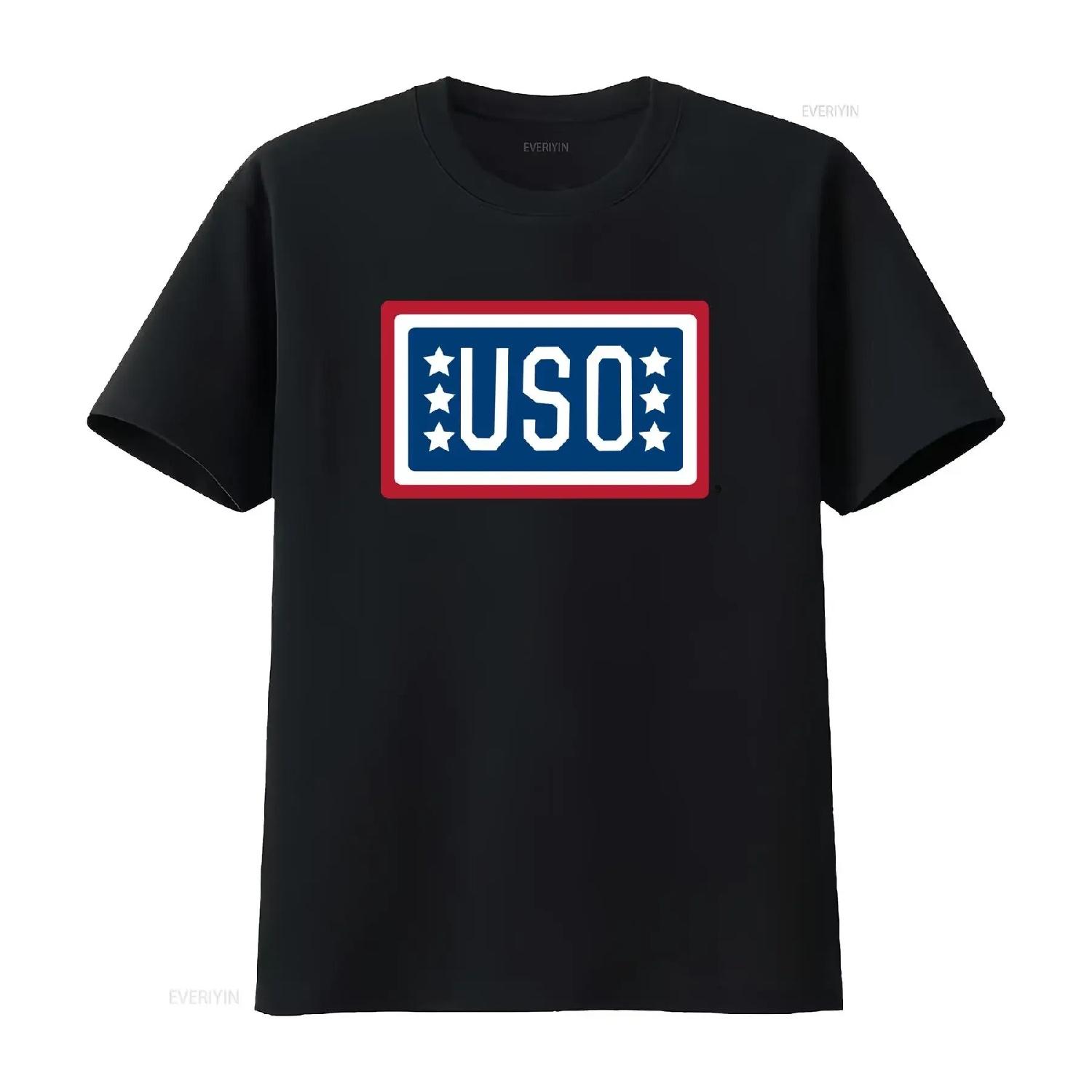 USO Fashionable T Shirt Women s  Comfortable and Stretchy Summer Tops for vintage Washed Versatile designer clothes S