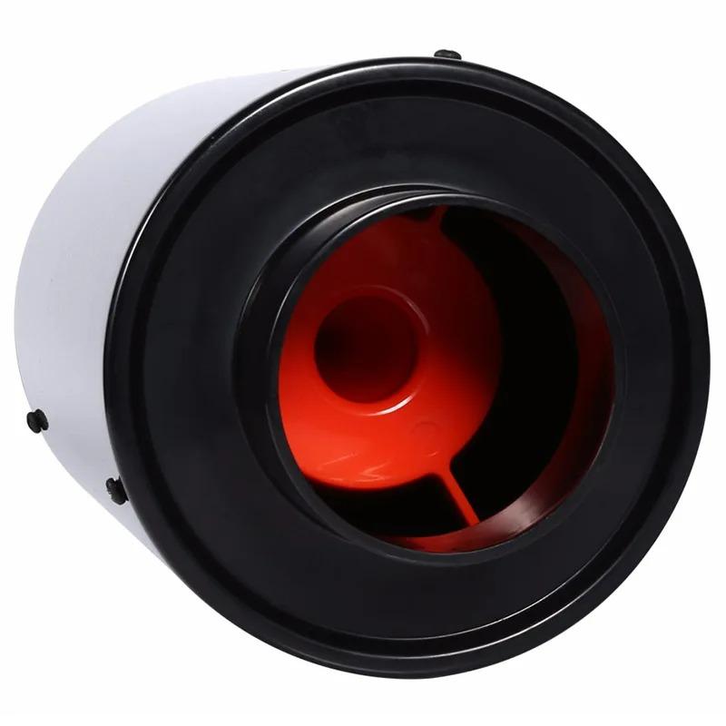 1 sada Universal Car 3 palcové uhlíkové vlákno přívod studeného vzduchového filtru Přiložená sada sací hadice pro sací hadici