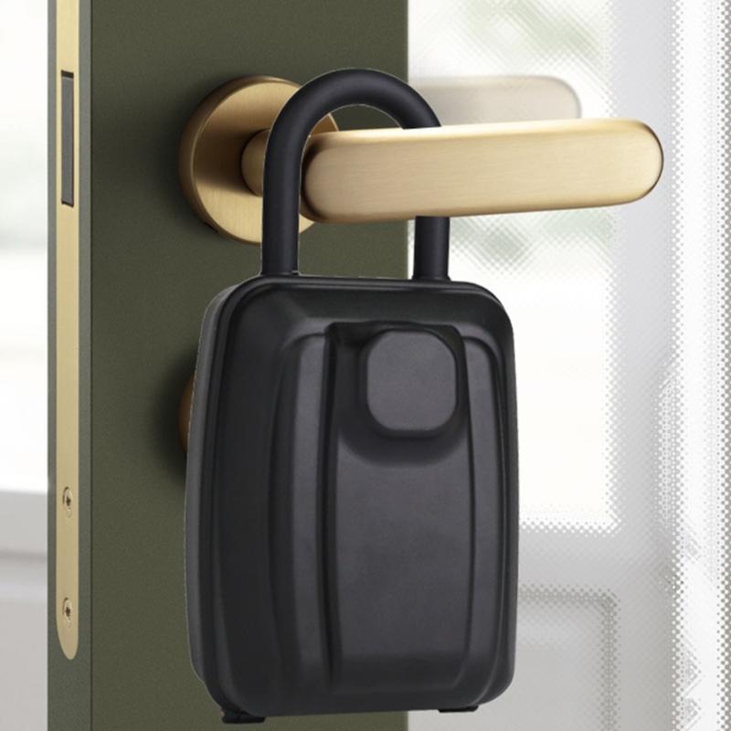 Weatherproof Outdoor Key Lock Box Wall Mounted Key Safe Codes Locking Storage Box Waterproof Lock Box for Key Room Card