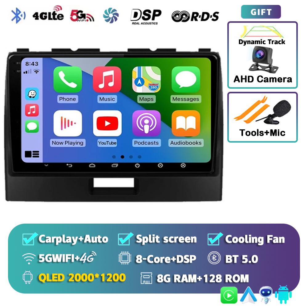 Android 14 Carplay Car Radio For Suzuki Wagon R 2010 2011 2012 2013 2014 2015 2016 2017 2018 GPS Multimedia Video Player Stereo