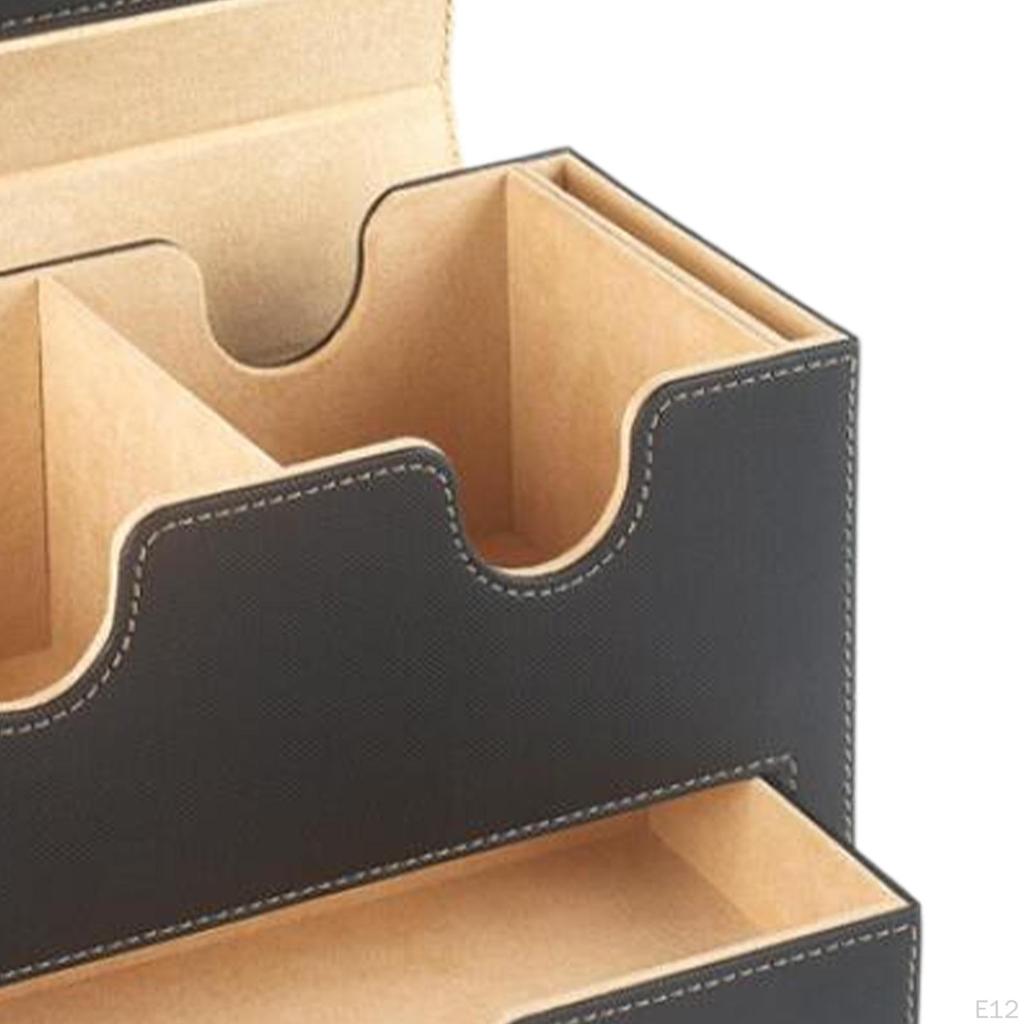 Card Deck Box for Organizing 320+ Cards - Stylish Storage Solution