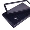 Jewelry Tray with Lid: Ring & Earring Holder Display Box