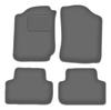Velour Graphite Car Mats For: Toyota Land Cruiser J90 / J95 Off-road (1996-2001)