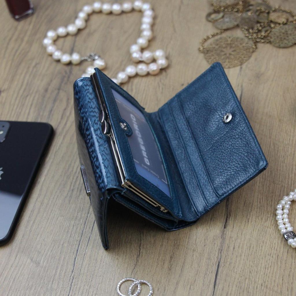 Leder Damen Portemonnaie Gregorio PT-108