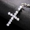 Rhinestone Accessories, Trendy Street Cross Necklace, Sexy Big Diamond Necklace Women'S Necklace