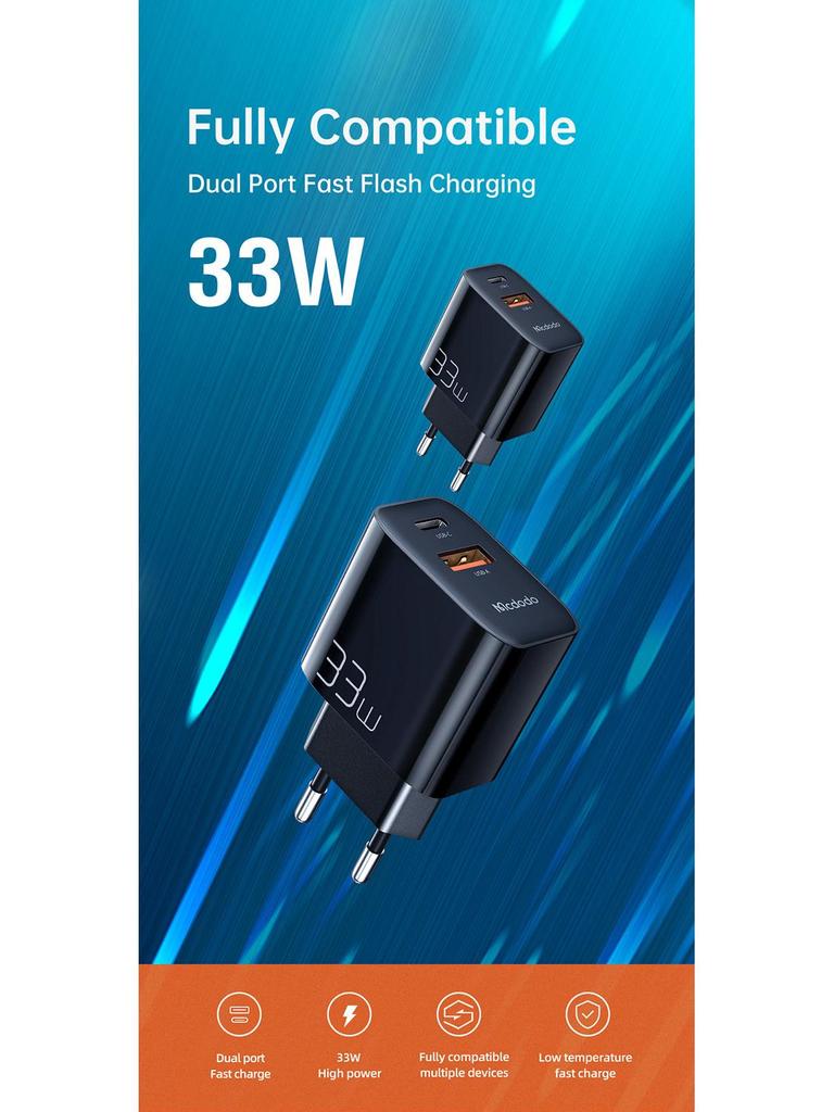 Mai Duo Duo PD33W Dual Port Charger – UK/EU Specifications