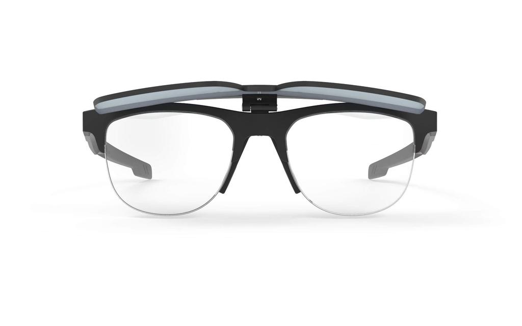 RUDYPROJECT Sports Sunglasses INKAS Shape B Black Matte Laser Black [RUDY PROJECT] Flip-Up Half-Rim SP680906-0B00