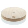 LED Coaster Lamp [Maple Wood LED Display Lighting] with Built-in Battery, 3-Level Dimming, and USB Type-C Cable