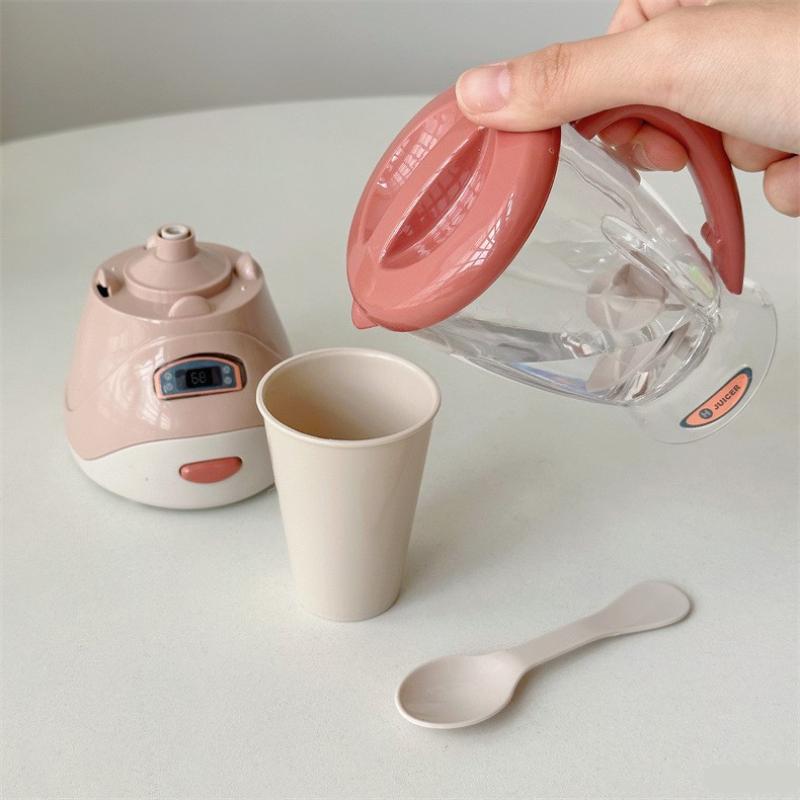 Play House Toy Washing Machine Vacuum Cleaner Coffee Maker Toaster Mini Appliances Cute Toys Kids Pretend Play Toys