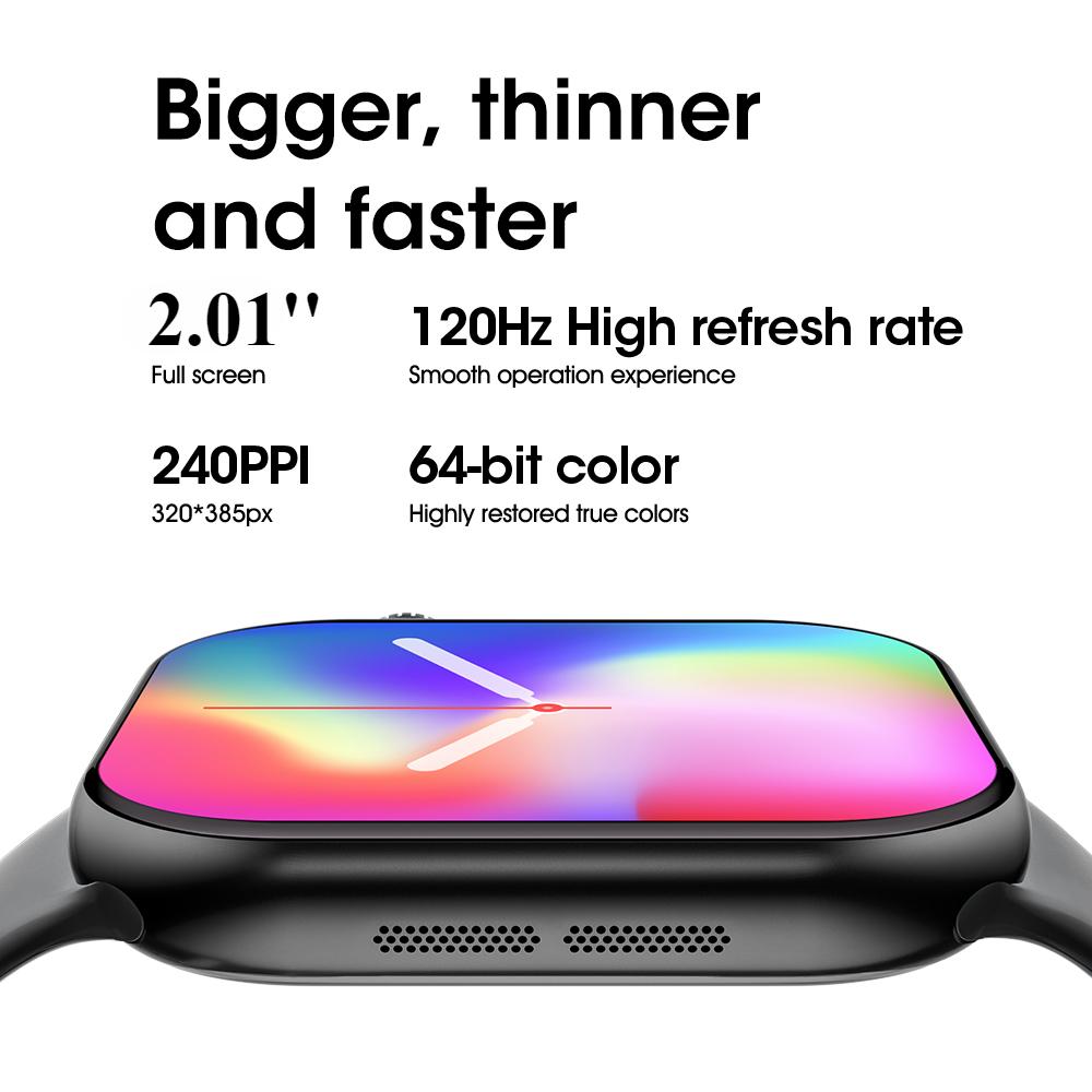 IWO Series 10 Smart Watch Wireless Charging Heart Rate Men Women Fitness Tracker Sport Smartwatch For IOS Android