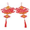 Chinese New Year Hanging Pendant Fu Character Celebration Thickening Festive Activities Ornament