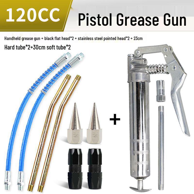 Mini One-Hand High-Pressure Grease Gun with Auto Air Venting