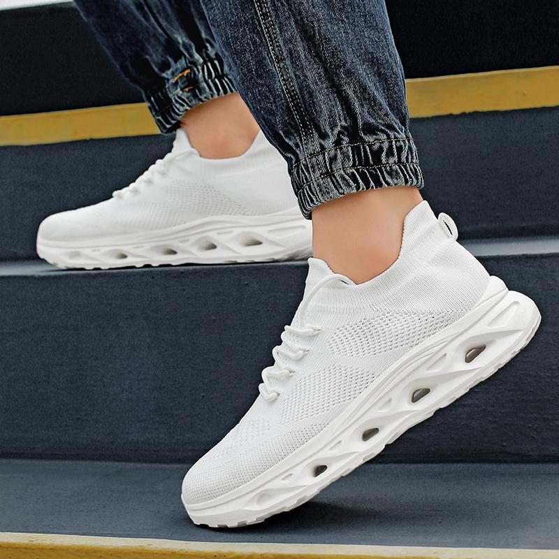 Fashion Breathable Green Mesh Sneakers Men's Running Shoes Are Lightweight and Fashionable Suitable for Casual Wear Casual Sneakers 2025