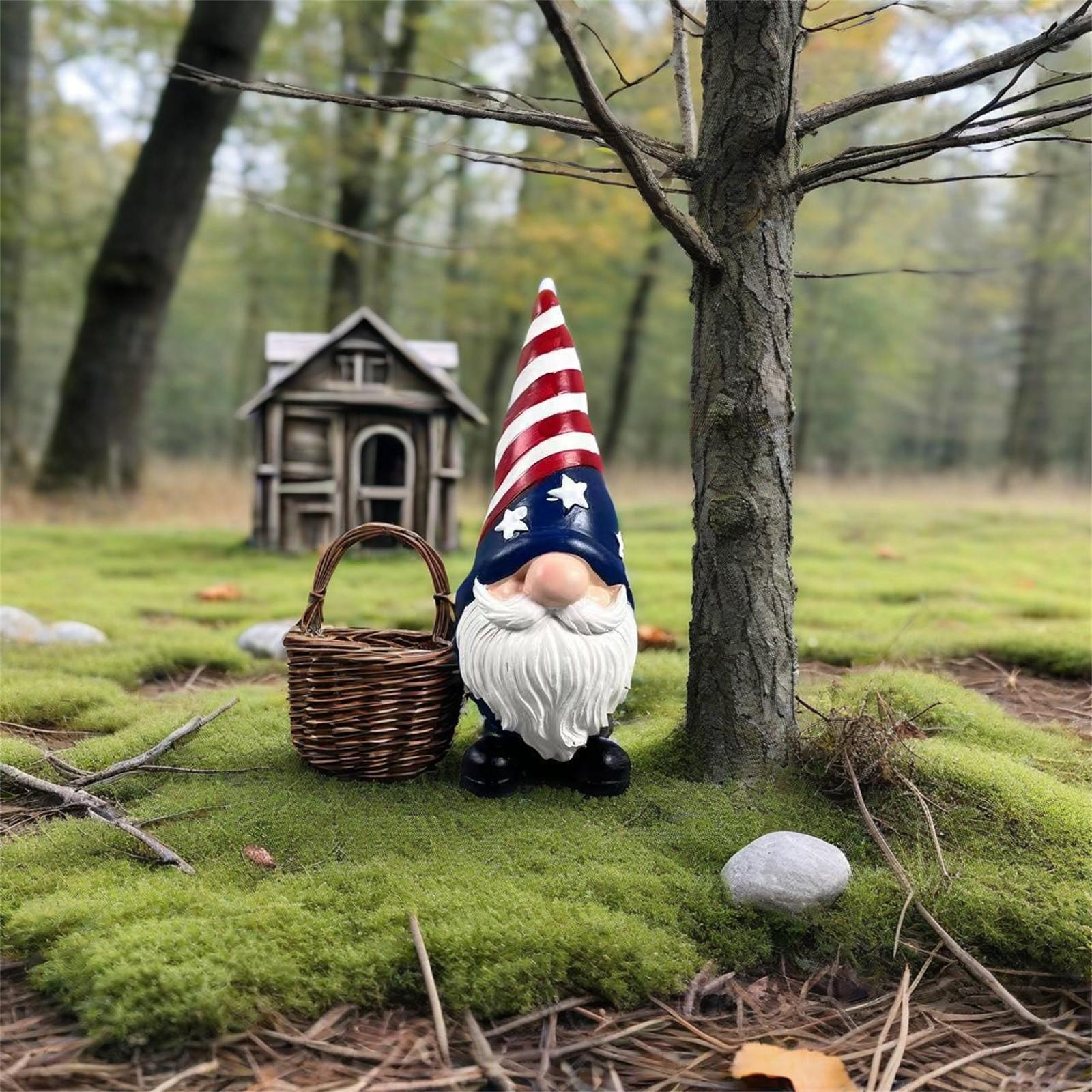 

Поделки из смолы Гном Декоративные Креативные Гном Сад Двор Домашнее Украшение Орнаменты One Size