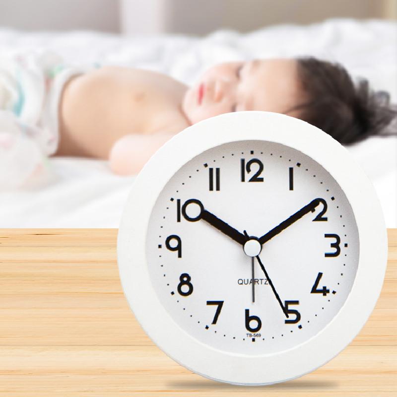Childrens Bedroom Alarm Clock With Night Light And Battery Power For Kids Learning