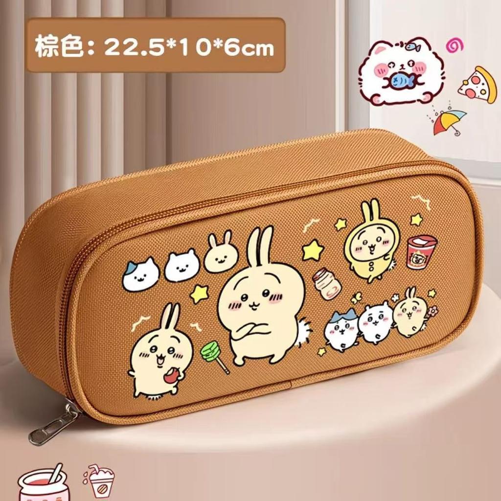 Jiika Wa Pencil Case: Cute Children's Stationery Case for Elementary School Students—Large-Capacity, Multifunctional Cartoon Pencil Case