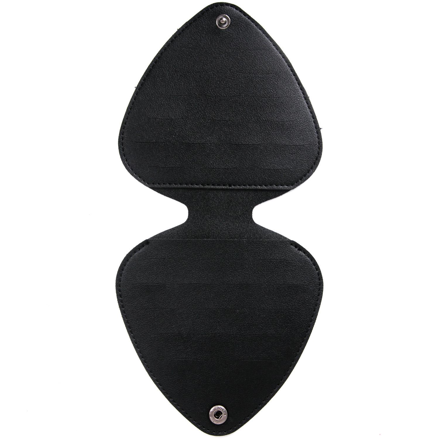 

Acoustic Wooden Guitar Pick Holder & Storage Case чорний