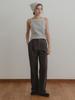 Deomiteun Slug Cotton Pants (Bark)