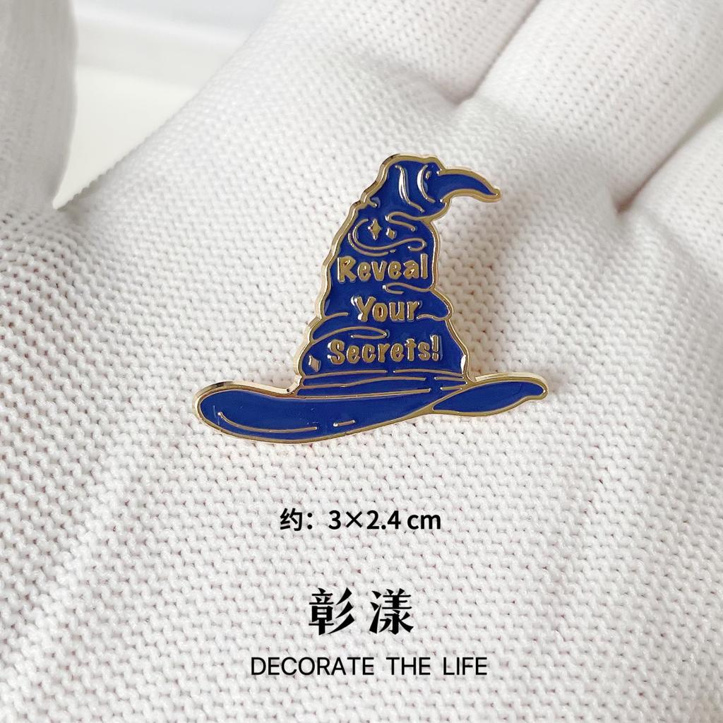 Akademisk Pin Badge Retro Skol- Klädtillbehör Brosch För Studenter Av Alla Kön Ryggsäcksdekoration