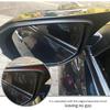Car Ox Horn Side Rearview Mirror Cover Wing Mirror Protect Decorate Covers Auto Exterior Decoration Accessories For Honda 10Th Gen Civic 2016 2017
