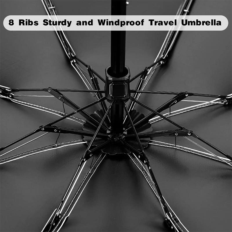 Складной дорожный зонт с 6 спицами — фото 4