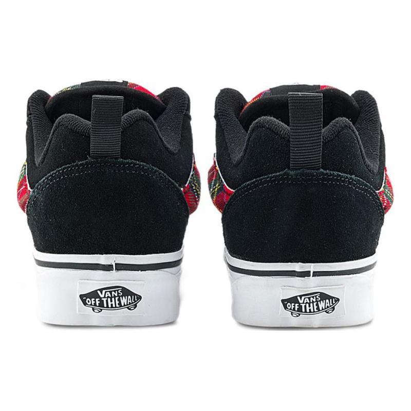Vans Knu Skool 'Rave Plaid Black' Vans VN0009QC3M5