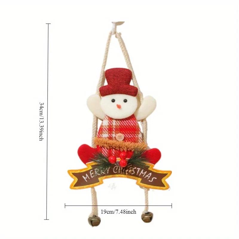 Vánoční dekorace Vánoční dekorace Santa Claus Sněhulák Los Závěsné přívěsky Ozdoby Panenky Festivalová scéna Dekorace