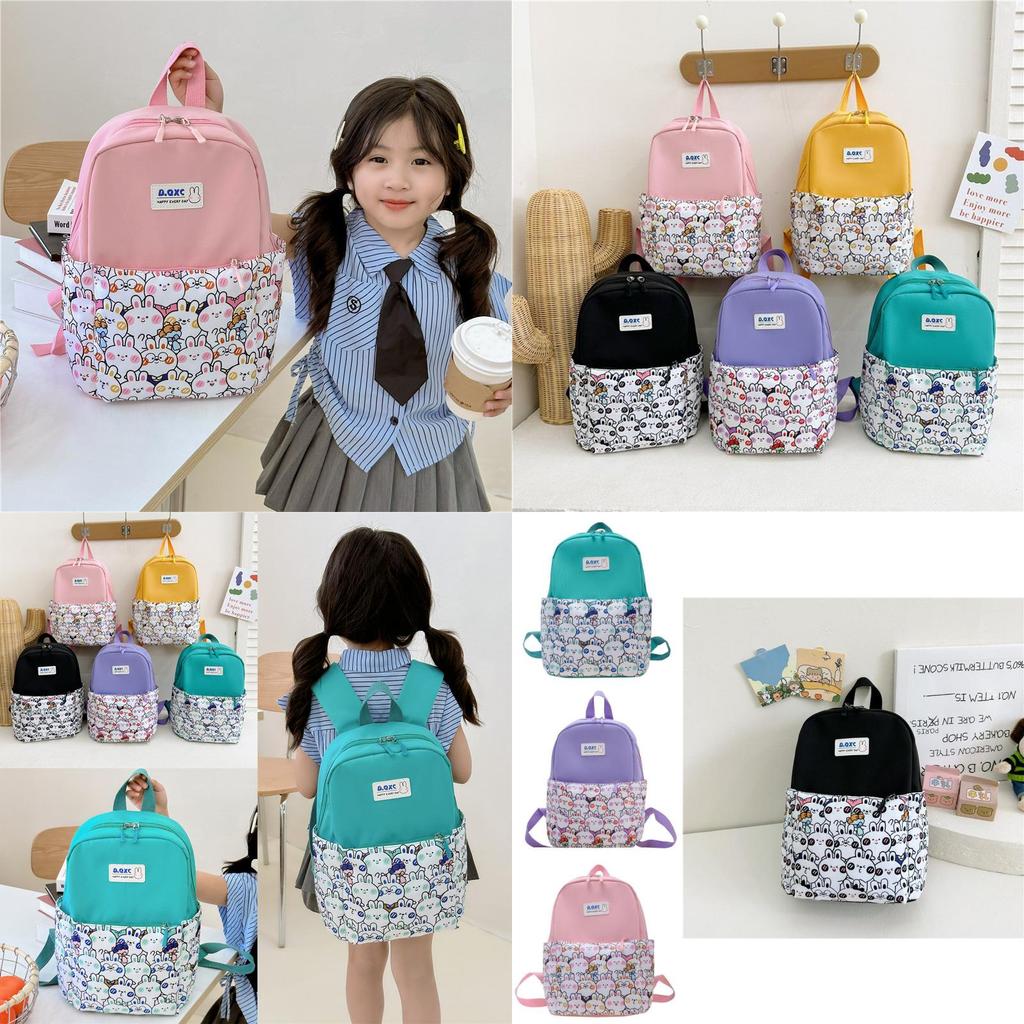 Modern Trendy Kids Cartoon Backpack Breathable Nylon Bag For Boys And Girls