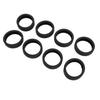 8Pcs Luggage Suitcase Wheels Cover Carry On Silicone Silent Noise Reduction Protector Type 5