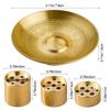 Burner Stand Round Incense Burner Incense Tray Incense Stick Plate 9 Hole Incense Holder