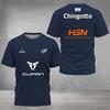 Nueva Camiseta Deportiva de Pádel Transpirable de Manga Corta Colección Fitness Ropa de Pádel Verano Secado Rápido Manga Corta Top Masculino Street