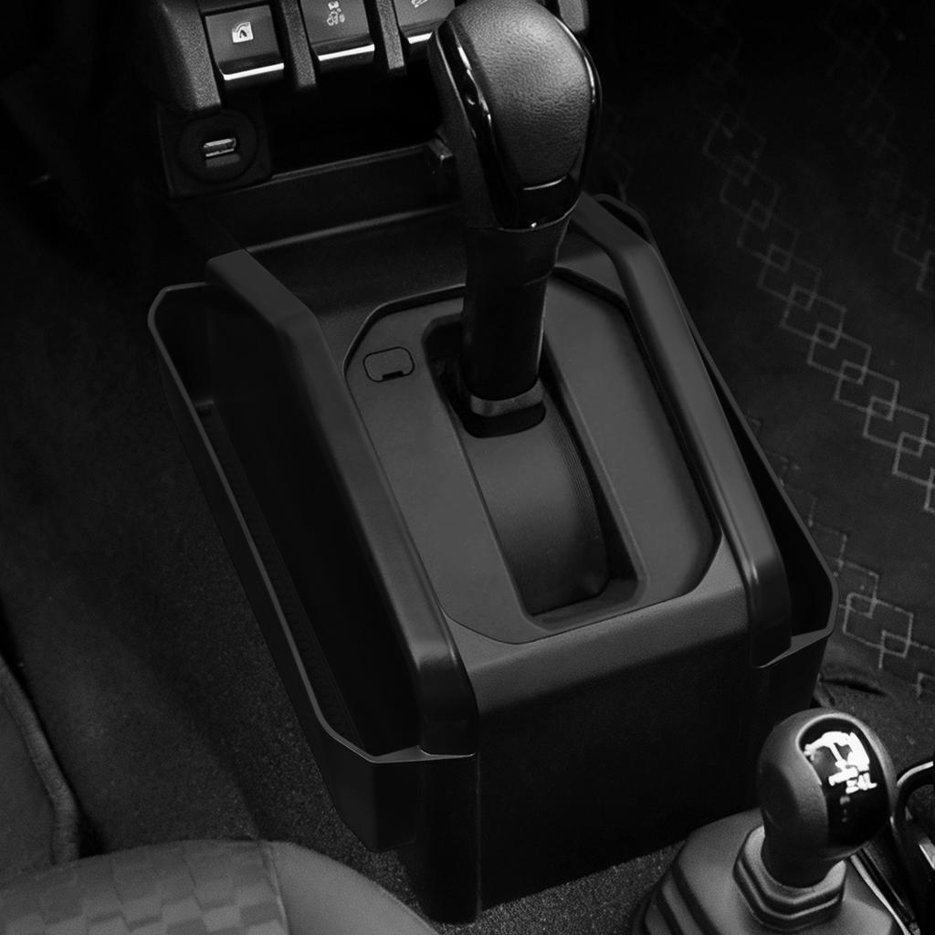 2Pcs for Suzuki Jimny 2026 2026 Central Control Hanging Storage Box Tray Organizer Tidying Car Interior Accessories Black