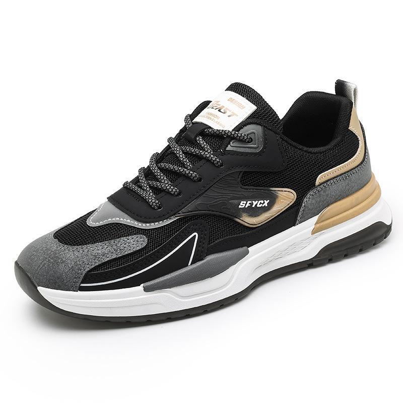 Fashion 2024 Spring Men's Running Sports Rest Breathable Mesh Face Student Tourism Shoes Versatile