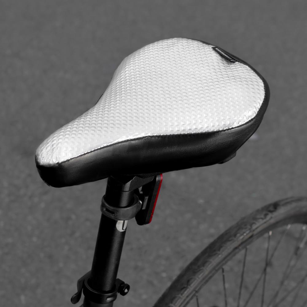 Waterproof Bicycle Saddle Cover Aluminum Foil Insulation Bike Seat Protection Cover Protection Outdoor Biking Accessories China Mainland