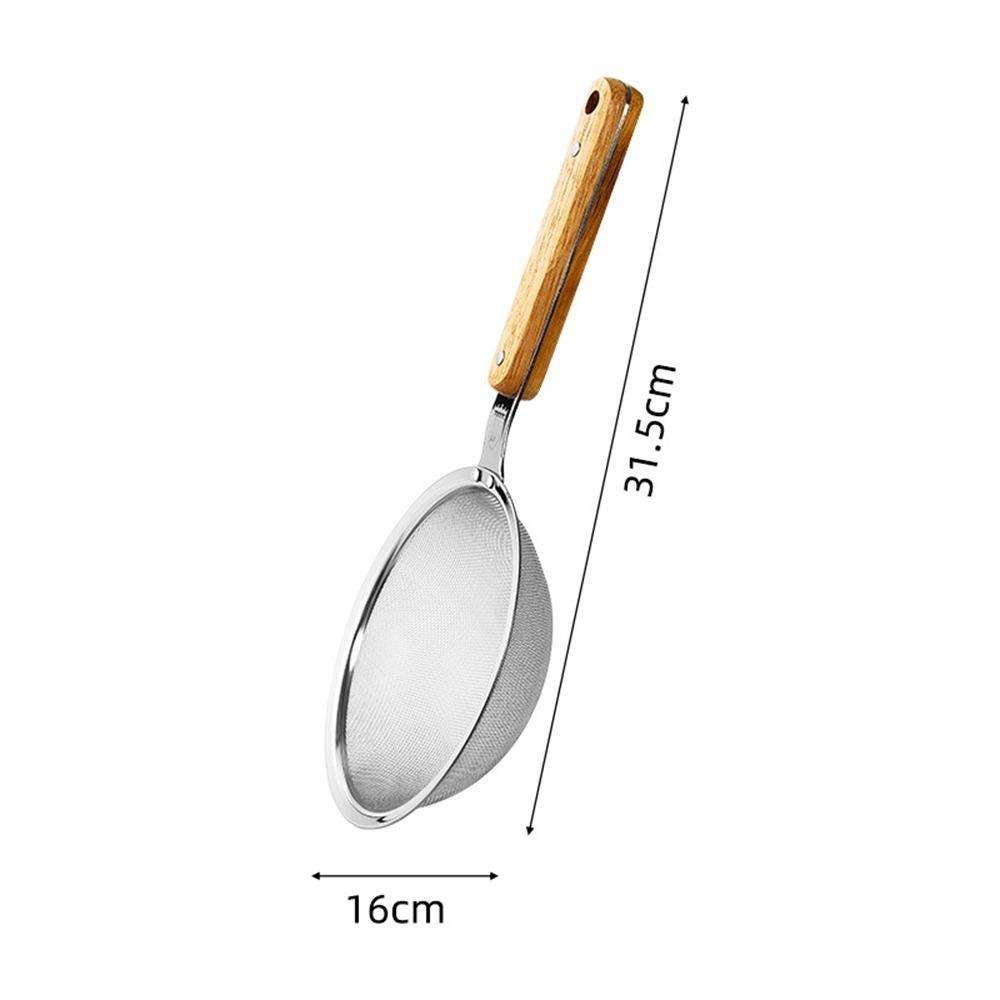 Stainless Steel Food Strainer Colander Rust-Proof Cocktail Sieve New Tea Strainer  for Kitchen