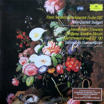 LP Record FRANZ SCHUBERT  Franz Schubert Streichquartett Es 2810050 Deutsche Grammo 1975 Germany Classical Used