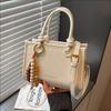 Urban Style Pu Small Crossbody Bag With Stitching Details For Casual Outings