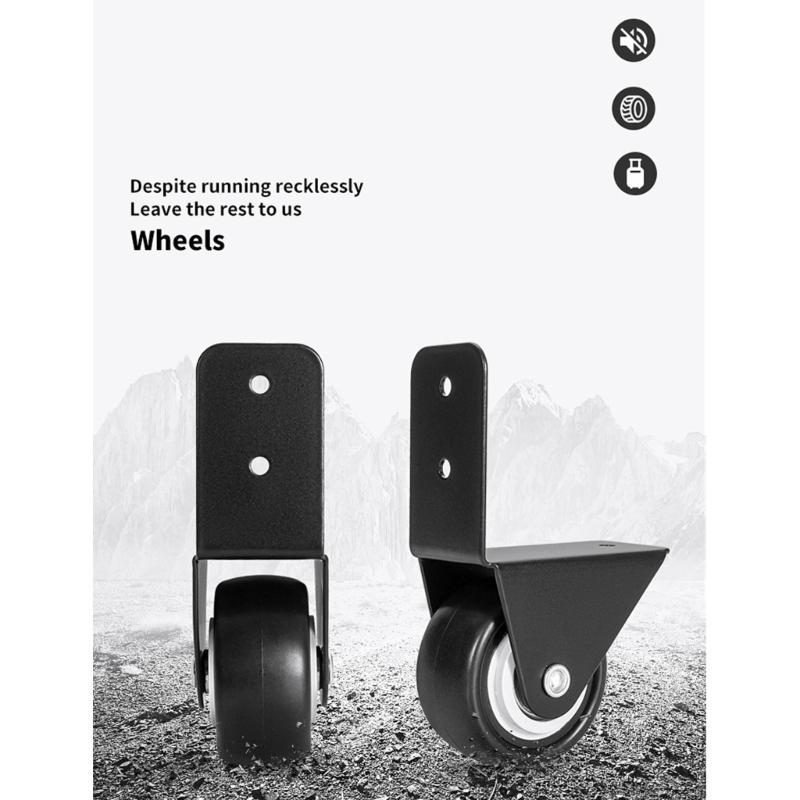 1 Pair Practical Suitcases Wheels Replacement Spare Castor for Luggages Accessories Replace Wheel Easy Install