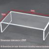 Acrylic U-Shaped Display Riser for Desk or Fridge